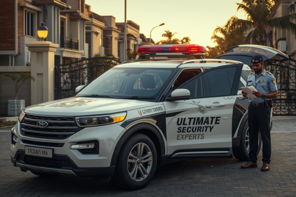 Mobile Patrol Security Services with Marked Vehicles